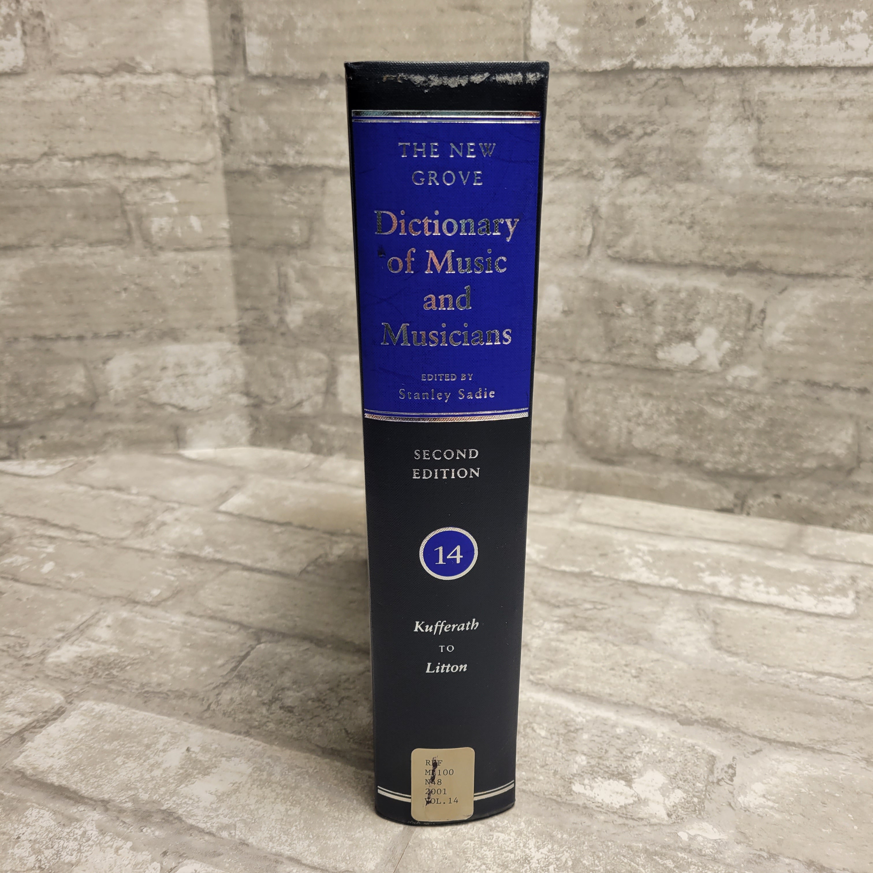 The New Grove Dictionary of Music and Musicians, 2nd Ed, Vol 14 (8056492523758)